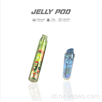 Sistem pod yang dapat diisi ulang Vape kit e-rokok vape